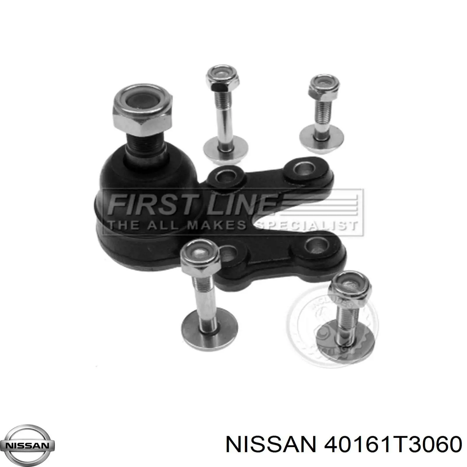 Nissan кульова опора, нижня, ліва