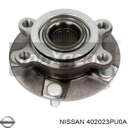 Маточина передня 402023PU0A Nissan