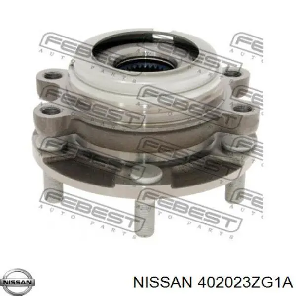 Купити 402023ZG1A Nissan/Infiniti Маточини передніх коліс