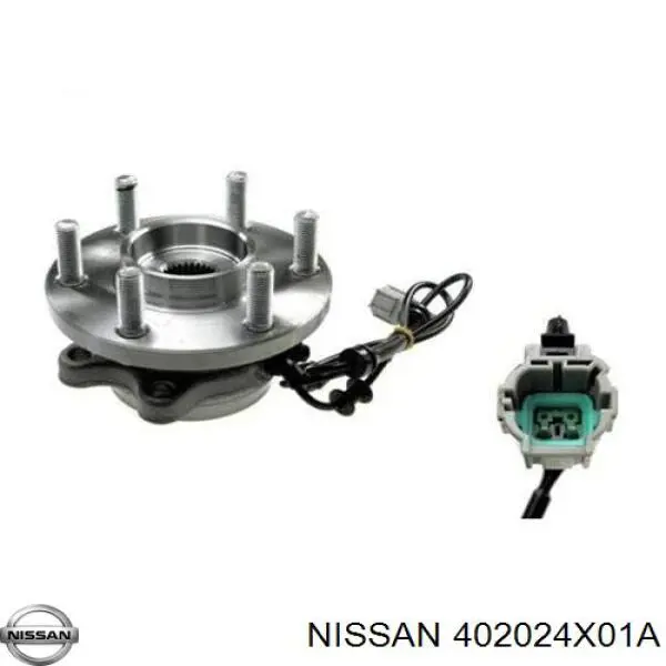 Купити 402024X01A Nissan/Infiniti Маточини передніх коліс
