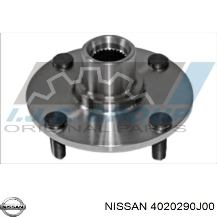 Маточина колеса передня Nissan/Infiniti 4020290J00 ціна, від 101.36 USD