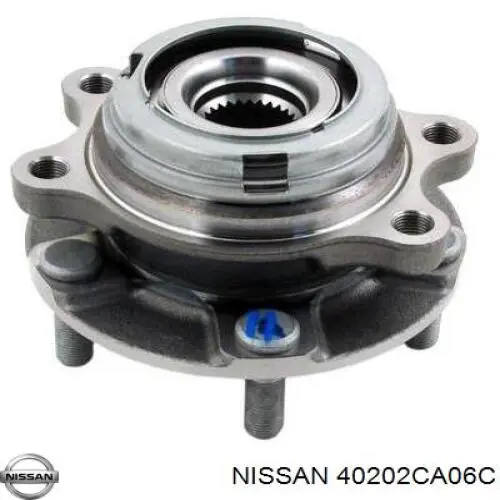 Маточина колеса передня Nissan/Infiniti 40202CA06C ціна, від 51.32 USD