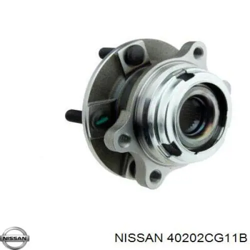 Маточина колеса передня Nissan/Infiniti 40202CG11B ціна, від 65.86 USD