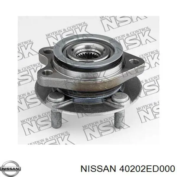 Маточина передня 40202ED000 Nissan