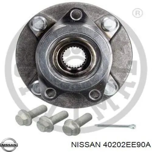 Маточина колеса передня Nissan/Infiniti 40202EE90A ціна, від 49.20 USD