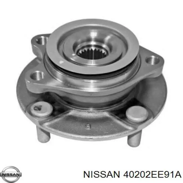 Маточина колеса передня Nissan/Infiniti 40202EE91A ціна, від 49.20 USD