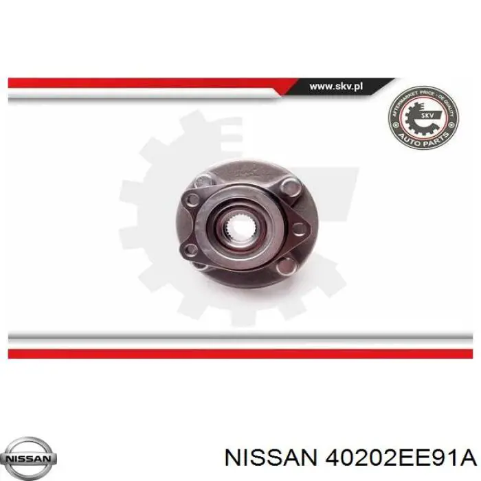 Купити 40202EE91A Nissan/Infiniti Маточини передніх коліс
