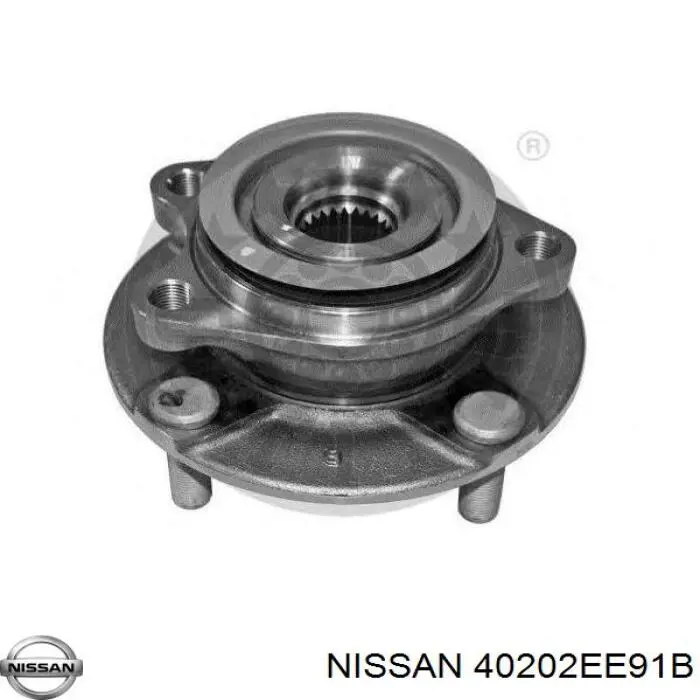 Купити 40202EE91B Nissan/Infiniti Маточини передніх коліс