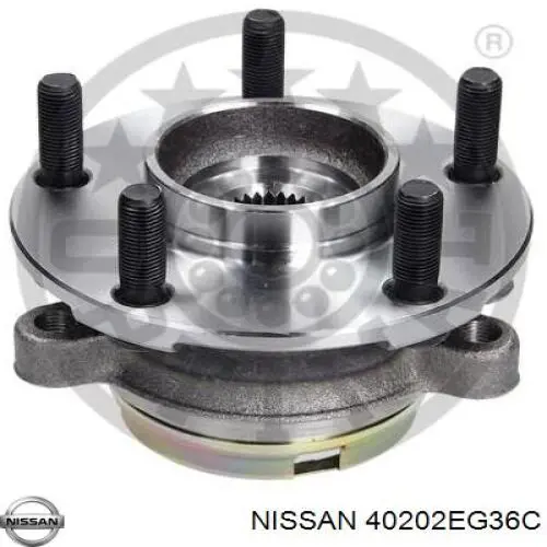 Маточина переднього колеса Nissan/Infiniti 40202EG36C
