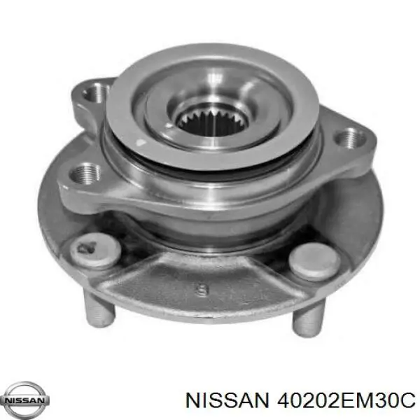 Маточина колеса передня Nissan/Infiniti 40202EM30C ціна, від 76.19 USD