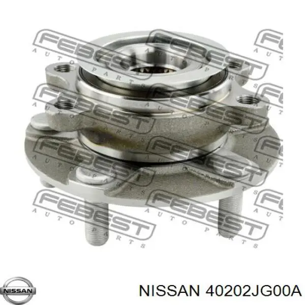 Маточина передня 40202JG00A Nissan