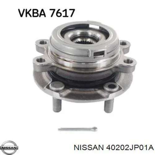 Передня маточина 40202JP01A Nissan/Infiniti
