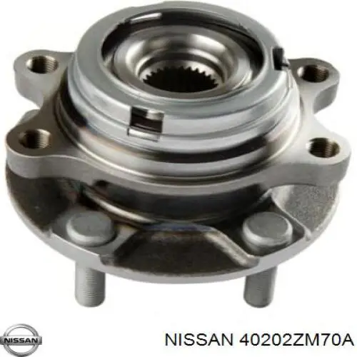 Маточина колеса передня Nissan/Infiniti 40202ZM70A ціна, від 53.91 USD