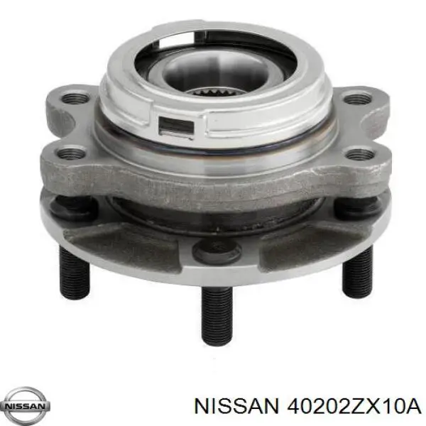 Маточина колеса передня Nissan/Infiniti 40202ZX10A ціна, від 42.51 USD