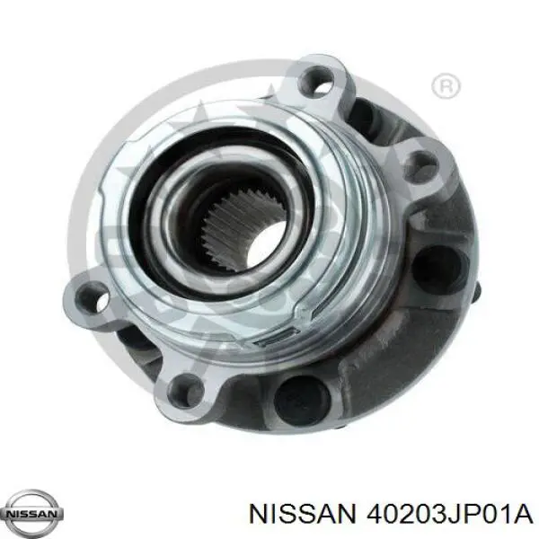 Маточина колеса передня Nissan/Infiniti 40203JP01A ціна, від 74.50 USD