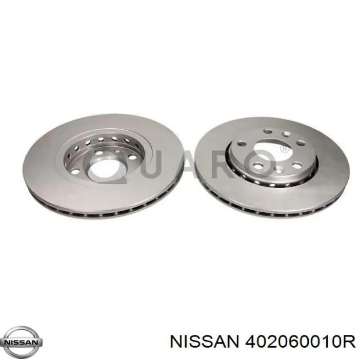 Диск гальмівний передній 402060010R Nissan