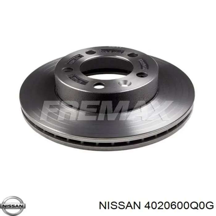Диск переднього гальма Nissan/Infiniti 4020600Q0G ціна, від 45.69 USD