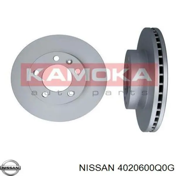 4020600Q0G Nissan/Infiniti Гальмо дискове переднє