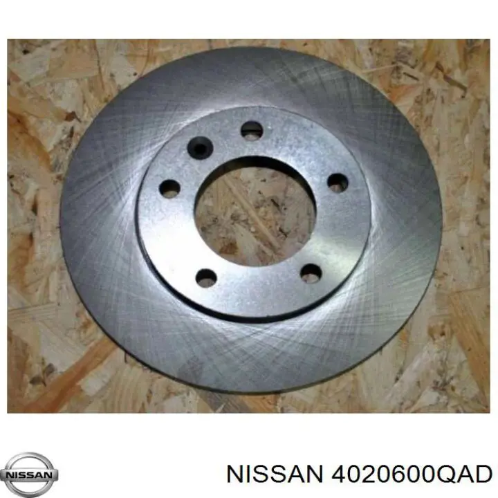Гальмівні диски передні 4020600QAD Nissan/Infiniti