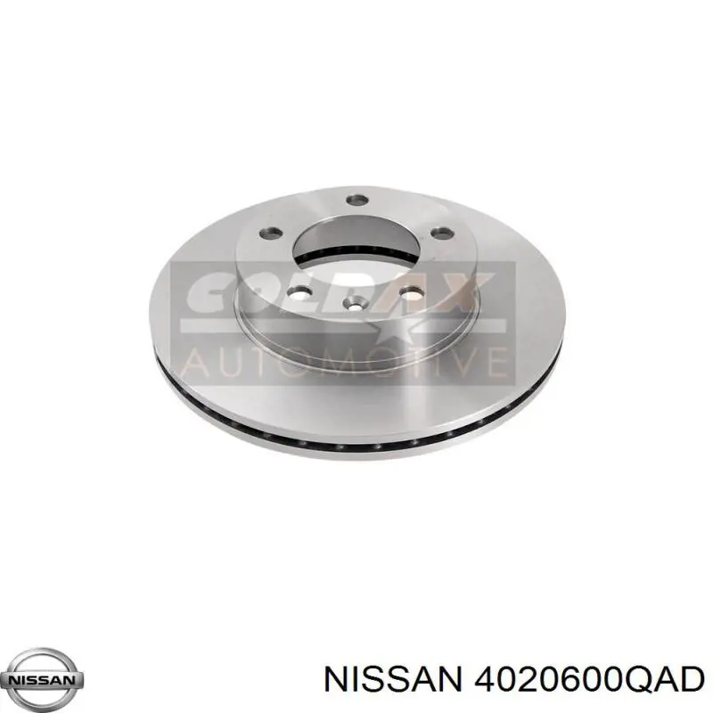 4020600QAD Nissan/Infiniti Гальмо дискове переднє