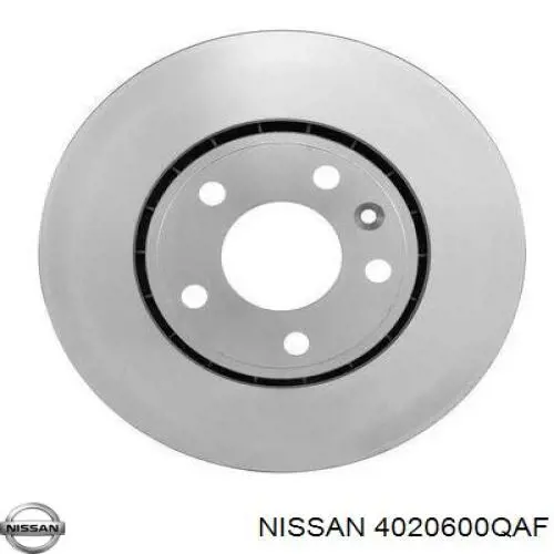 Гальмівні диски передні 4020600QAF Nissan/Infiniti