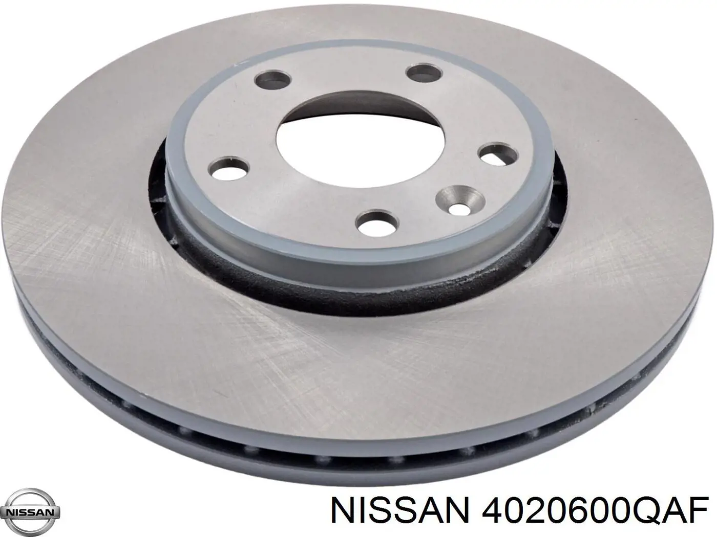 4020600QAF Nissan диск гальмівний передній