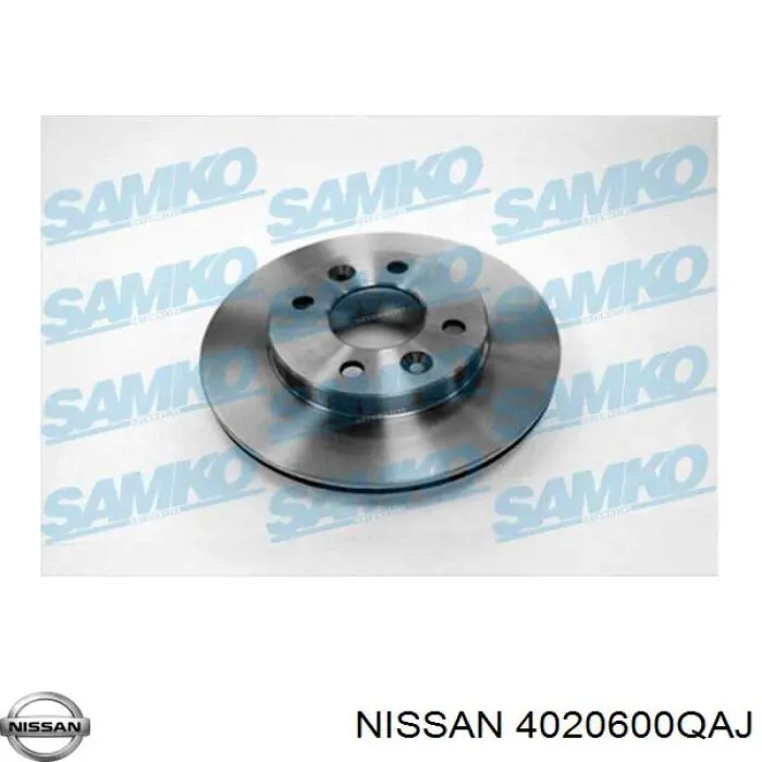 4020600QAJ Nissan/Infiniti Гальмо дискове переднє