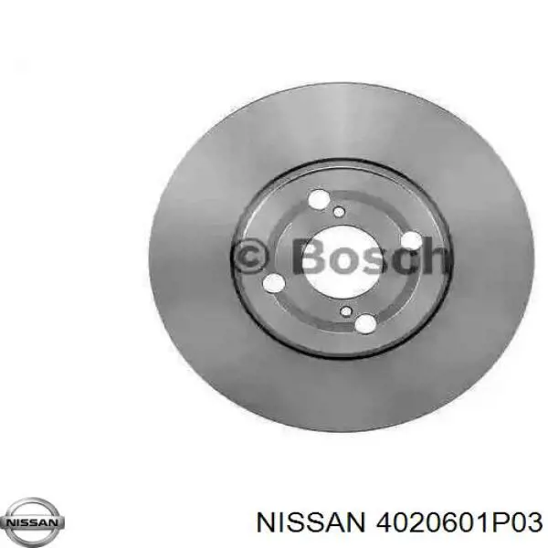 Диск гальмівний задній Nissan Bluebird (U11) (Нісан Блюберд)