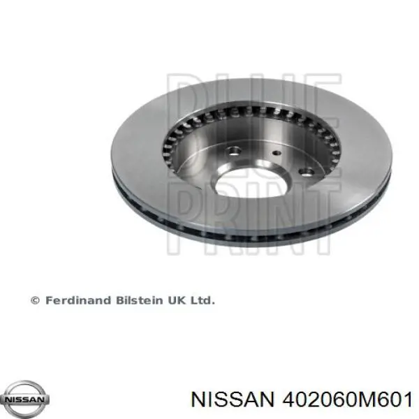 Диск переднього гальма Nissan/Infiniti 402060M601 ціна, від 21.96 USD