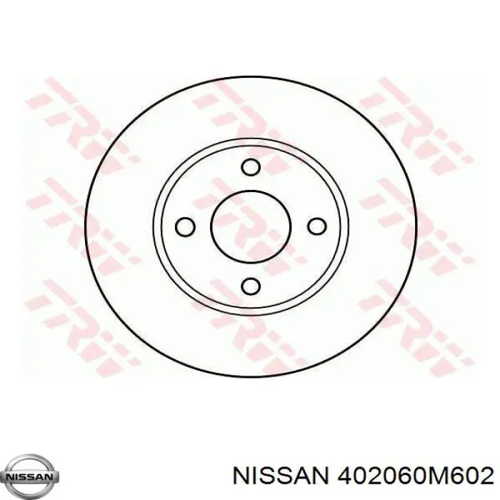Купити 402060M602 Nissan/Infiniti Ротор гальмівний