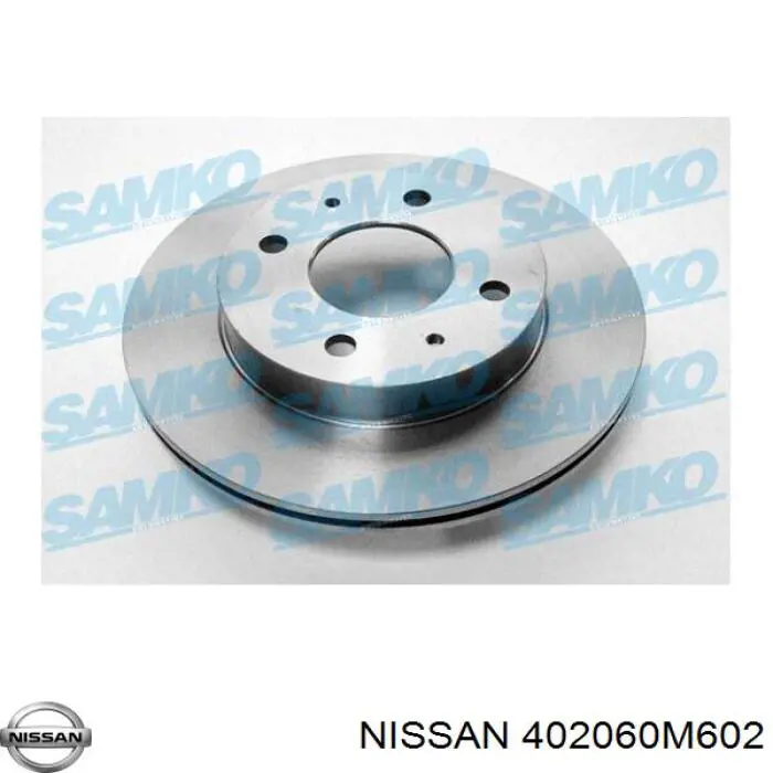 402060M602 Nissan/Infiniti Гальмо дискове переднє