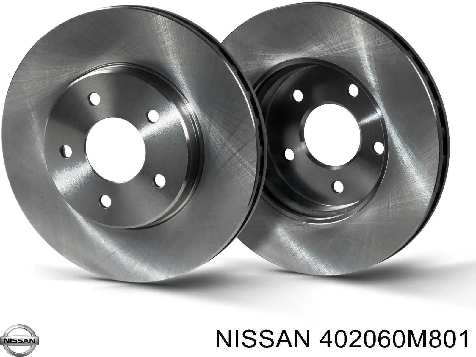 402060M801 Nissan диск гальмівний передній