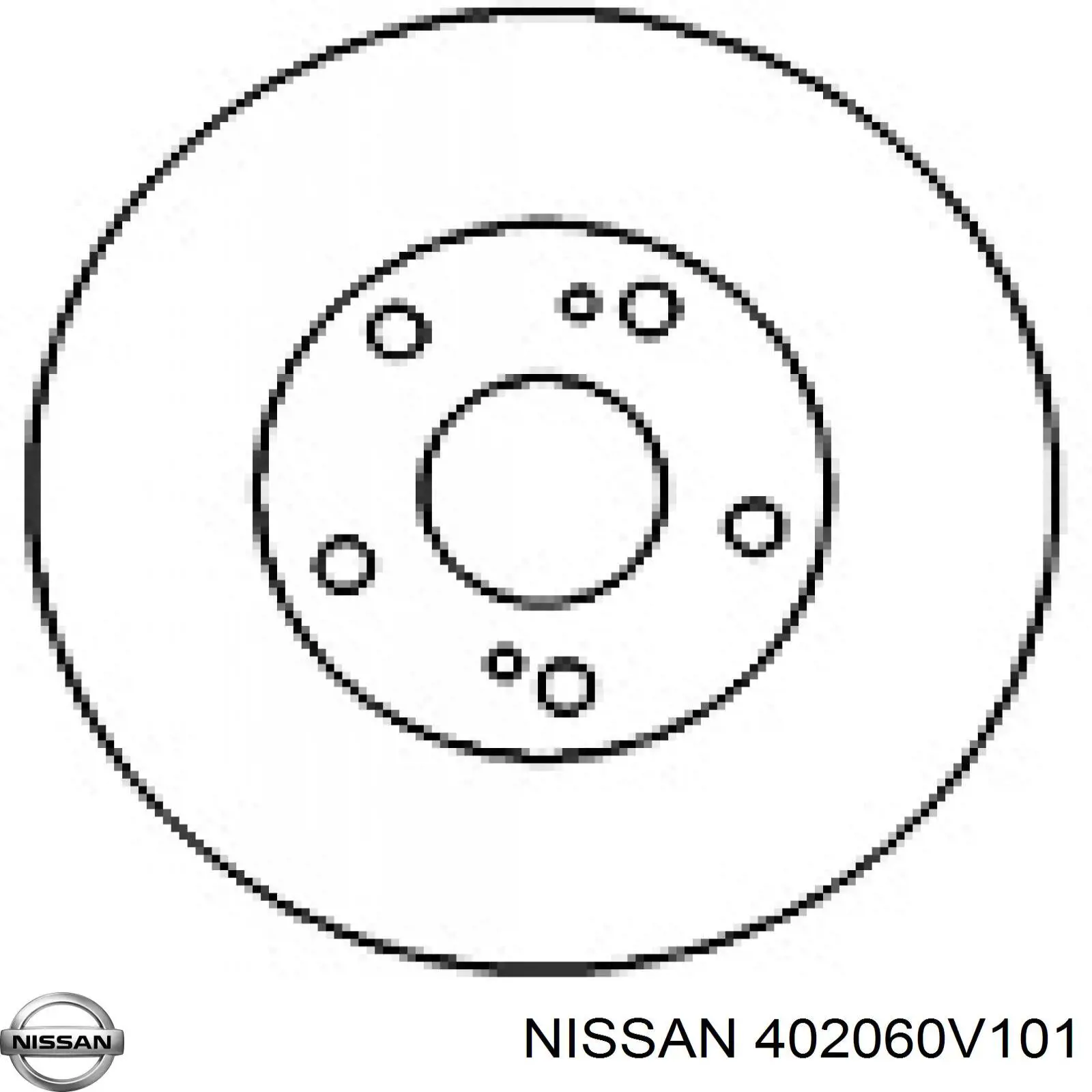 Гальмівні диски передні 402063L103 Nissan/Infiniti