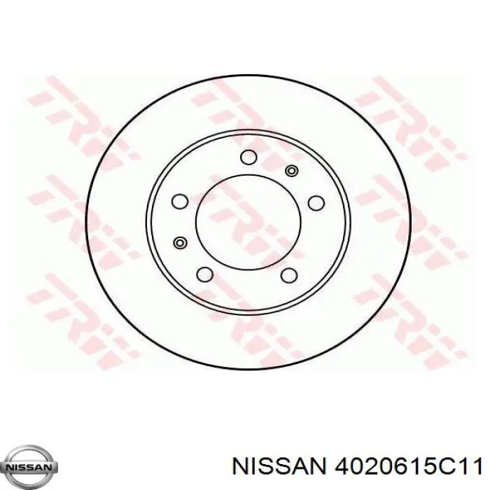 Купити 4020215C26 Nissan/Infiniti Ротор гальмівний