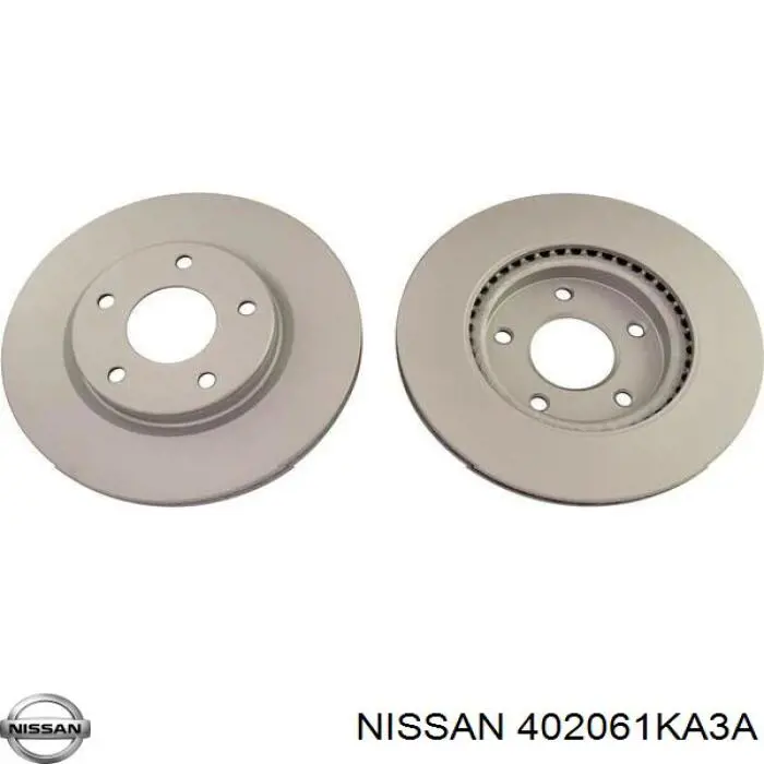 402061KA3A Nissan диск гальмівний передній