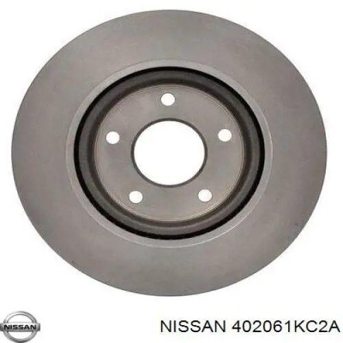 Диск переднього гальма Nissan/Infiniti 402061KC2A ціна, від 48.08 USD