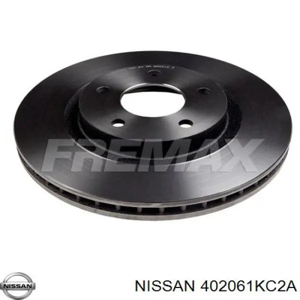 Гальмівні диски передні 402061KC2A Nissan/Infiniti