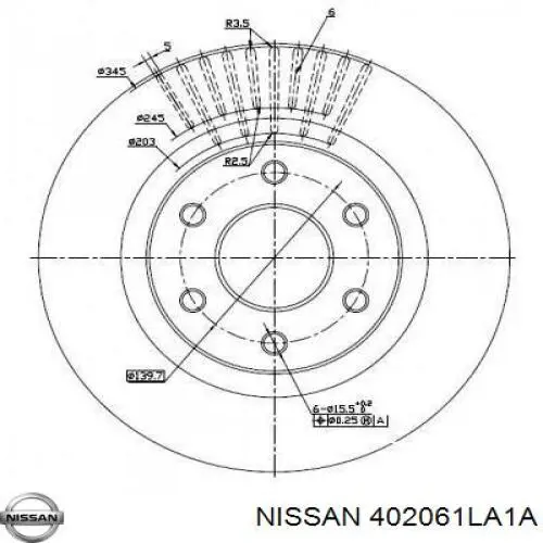 83068016 R1 Concepts Гальмо дискове переднє