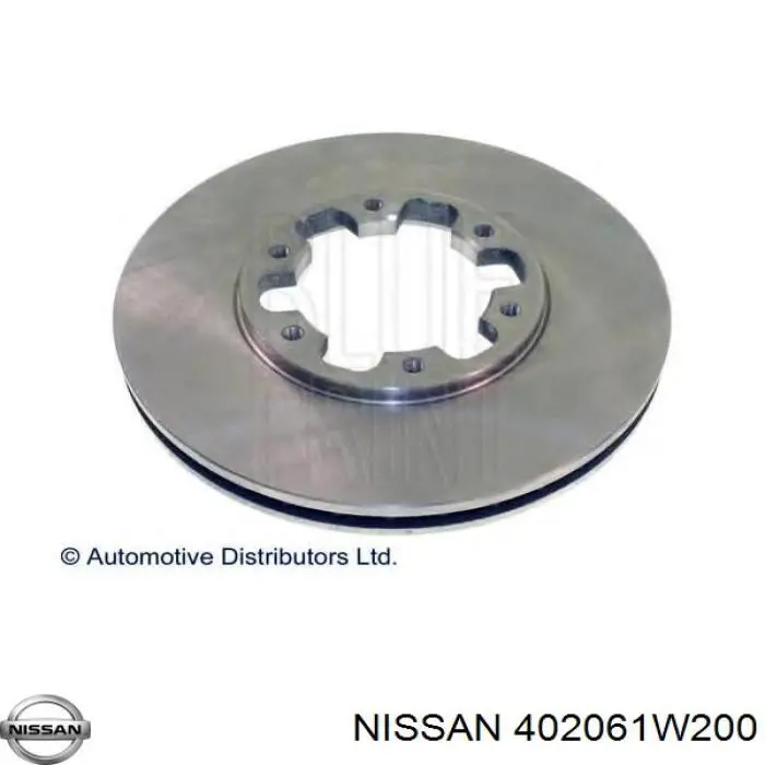 402061W200 Nissan/Infiniti Гальмо дискове переднє