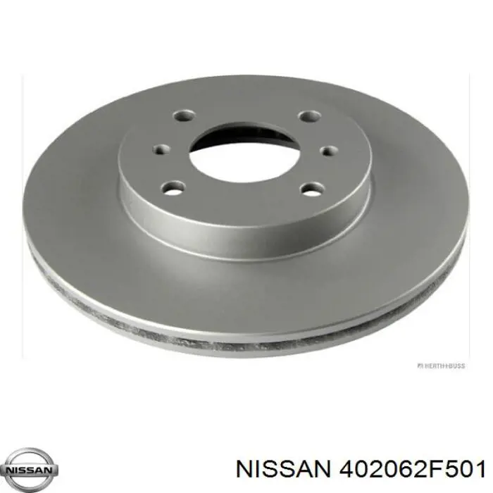 402062F501 Nissan диск гальмівний передній