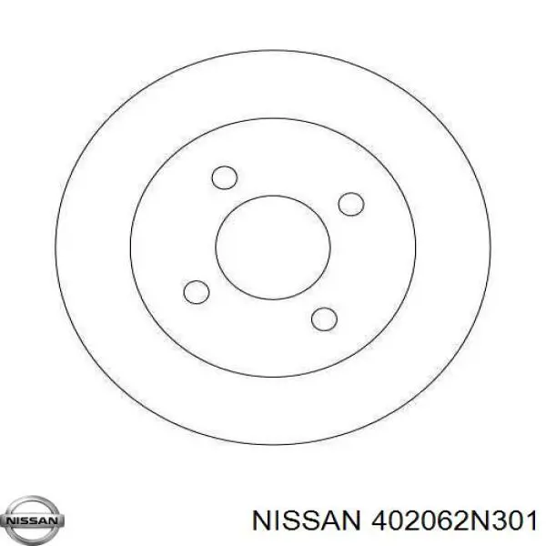 Диск переднього гальма Nissan/Infiniti 402062N301 ціна, від 25.42 USD