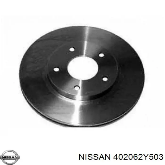 402062Y503 Nissan диск гальмівний передній
