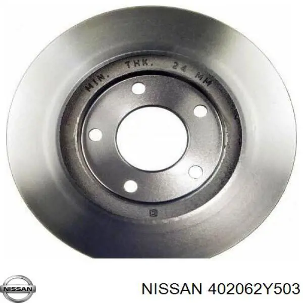 Диск переднього гальма Nissan/Infiniti 402062Y503 ціна, від 46.02 USD