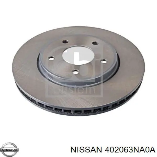 Диск переднього гальма Nissan/Infiniti 402063NA0A ціна, від 19.89 USD