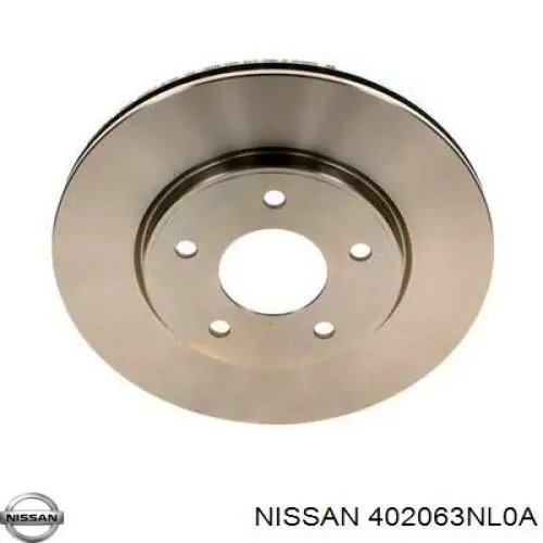 Диск переднього гальма Nissan/Infiniti 402063NL0A ціна, від 38.00 USD