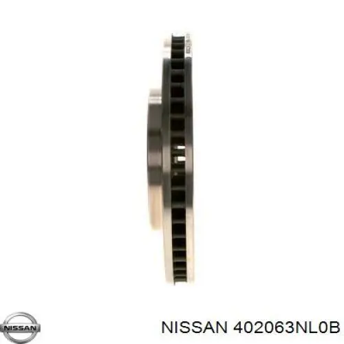 Купити 402063NL0B Nissan/Infiniti Ротор гальмівний