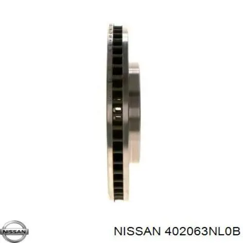 Диск переднього гальма Nissan/Infiniti 402063NL0B ціна, від 19.31 USD