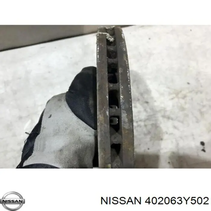 Диск гальмівний передній Nissan/Infiniti 402063Y502