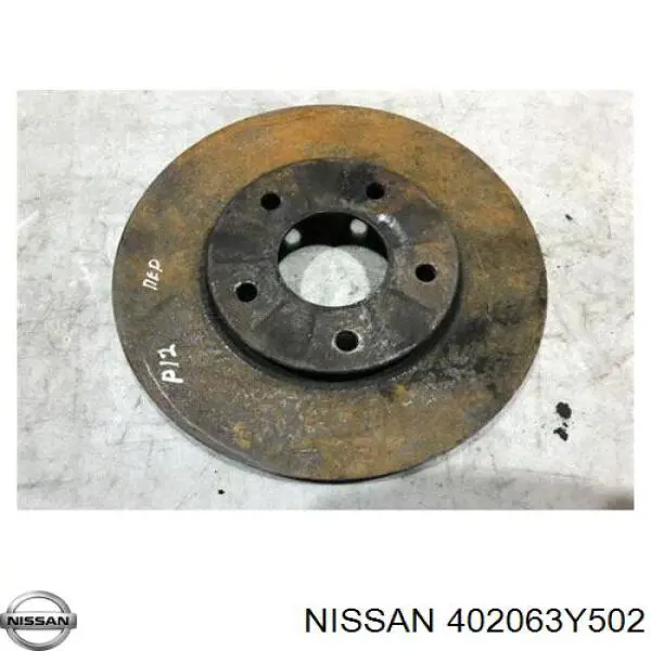 402063Y502 Nissan диск гальмівний передній