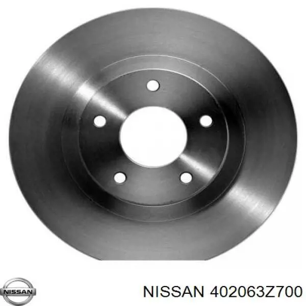 402063Z700 Nissan диск гальмівний передній